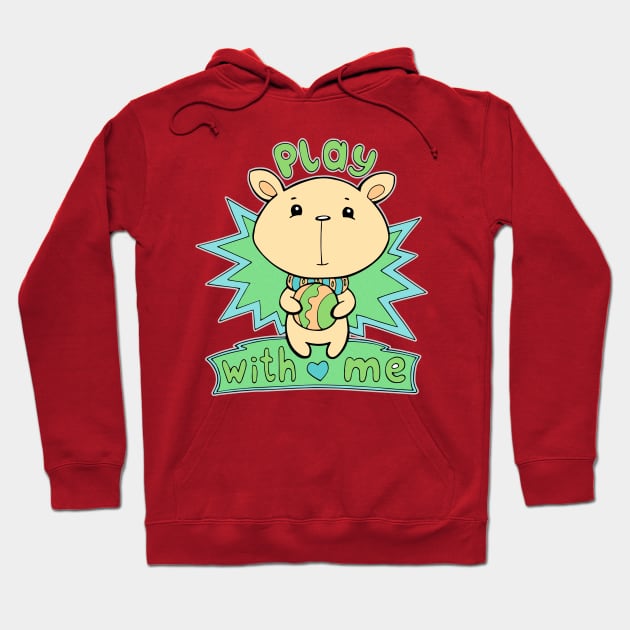 play with me Hoodie by Jlissenok